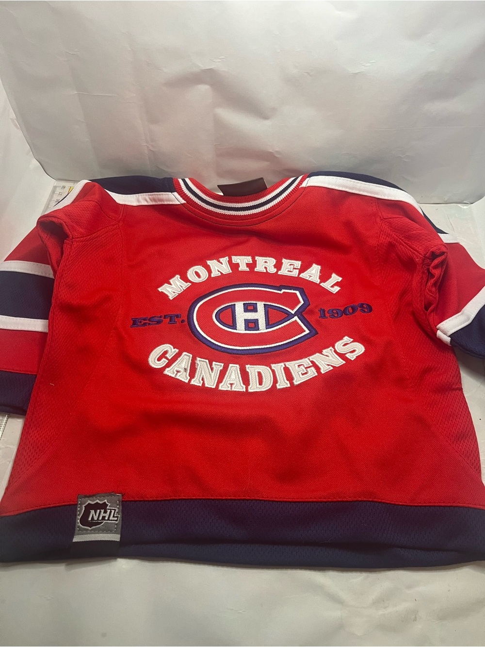 Toddler 12-18m NHL NWT canadiens habs jersey